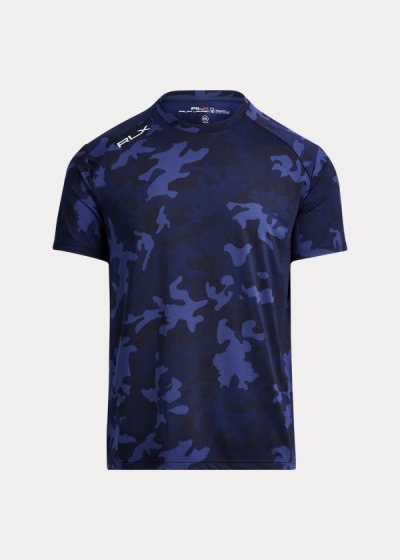 Playeras Ralph Lauren Hombre Azules - Performance Jersey - UCDZT8103